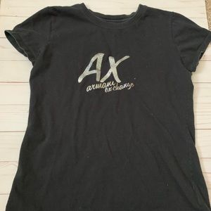 armani exchange bling tee